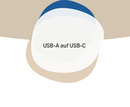 Bild 3 von IDEENWELT Best Basics Lade- & Datenkabel USB-A auf USB-C, weiß