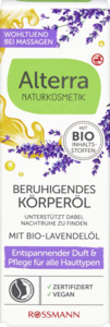 Alterra NATURKOSMETIK Beruhigendes Körperöl mit Bio-Lavendelöl