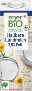 enerBiO Haltbare Landmilch 3,5% Fett