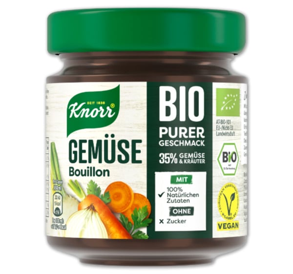 Bild 1 von KNORR Bio Gemüse Bouillon*