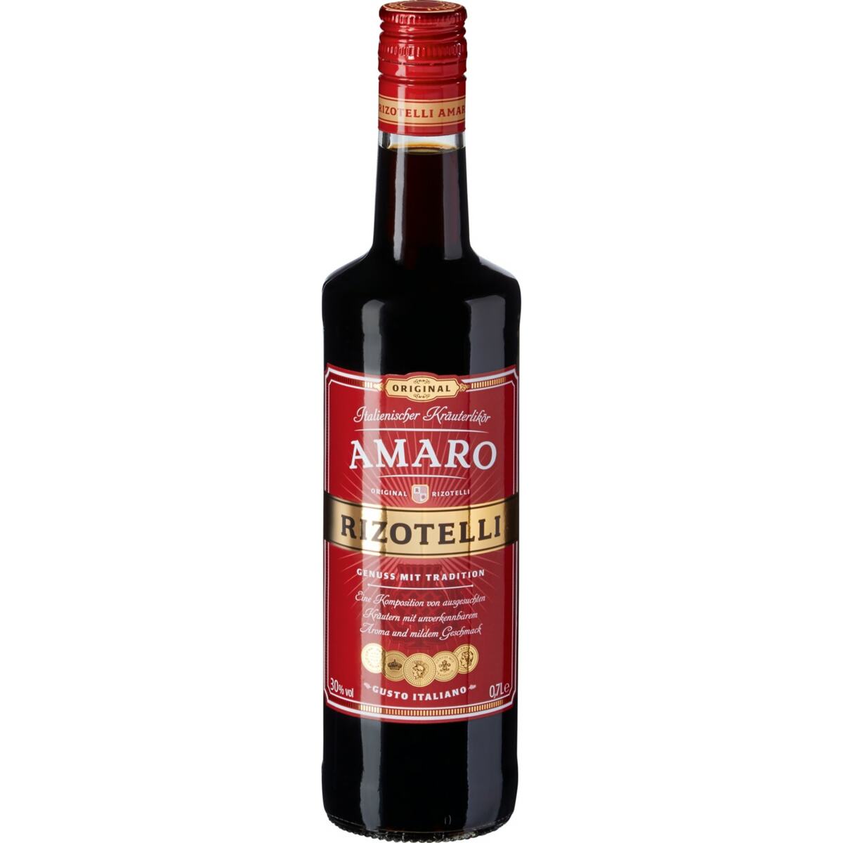 Bild 1 von Rizotelli Amaro Kräuterlikör 30 % Vol.