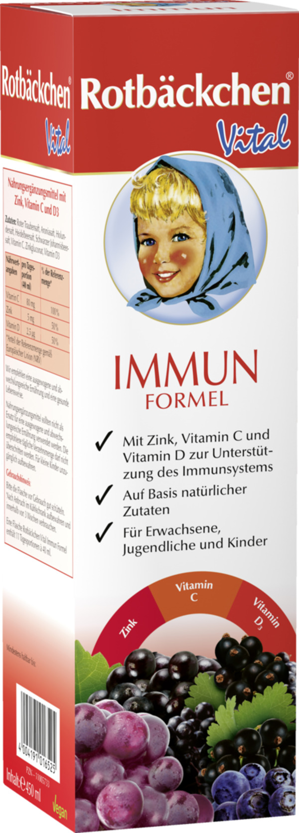 Bild 1 von Rotbäckchen Vital Immun Formel Saft