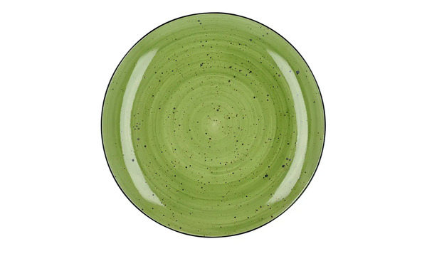 Bild 1 von Peill+Putzler Speisteller  Genua grün Porzellan Maße (cm): H: 2,5  Ø: [25.5] Geschirr & Besteck