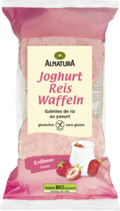 Alnatura Bio Joghurt-Reiswaffeln Erdbeer