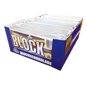 Backfee Blockschokolade 200 g, 23er Pack
