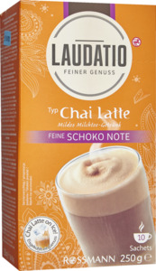 LAUDATIO KAFFEEGENUSS Chai Latte Schoko