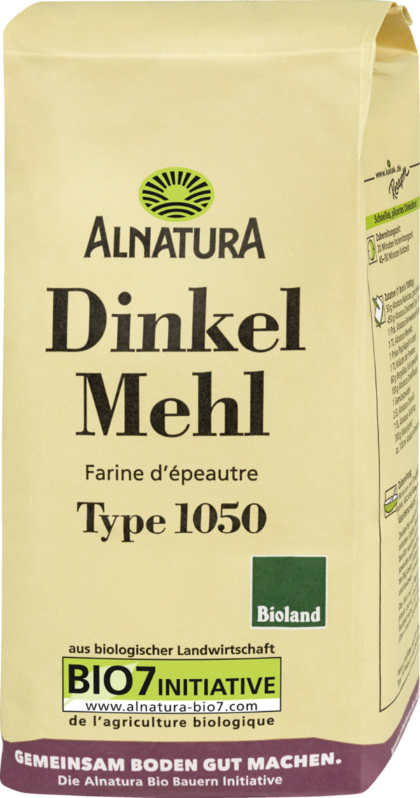 Bild 1 von Alnatura Bio Dinkel Mehl Type 1050