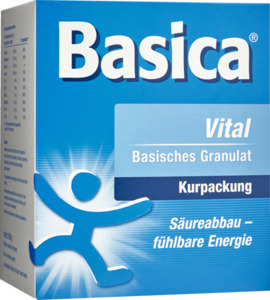 Basica Vital basisches Granulat Kurpackung