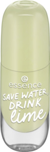 essence gel nail colour 49 - SAVE WATER, DRINK lime