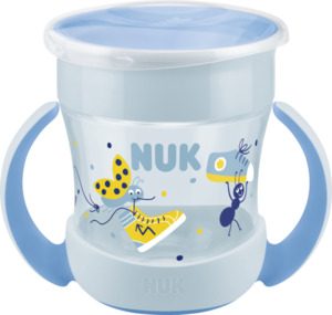 NUK Mini Magic Cup Trinklernbecher, blau, 160 ml