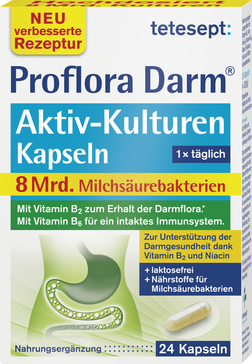 Bild 1 von tetesept Proflora Darm Aktiv-Kulturen Kapseln