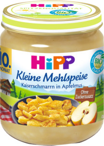 HiPP 
            Bio Kleine Mehlspeise Kaiserschmarn in Apfelmus