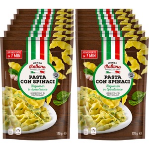 Mondo Italiano Pasta Con Spinaci  170 g, 12er Pack