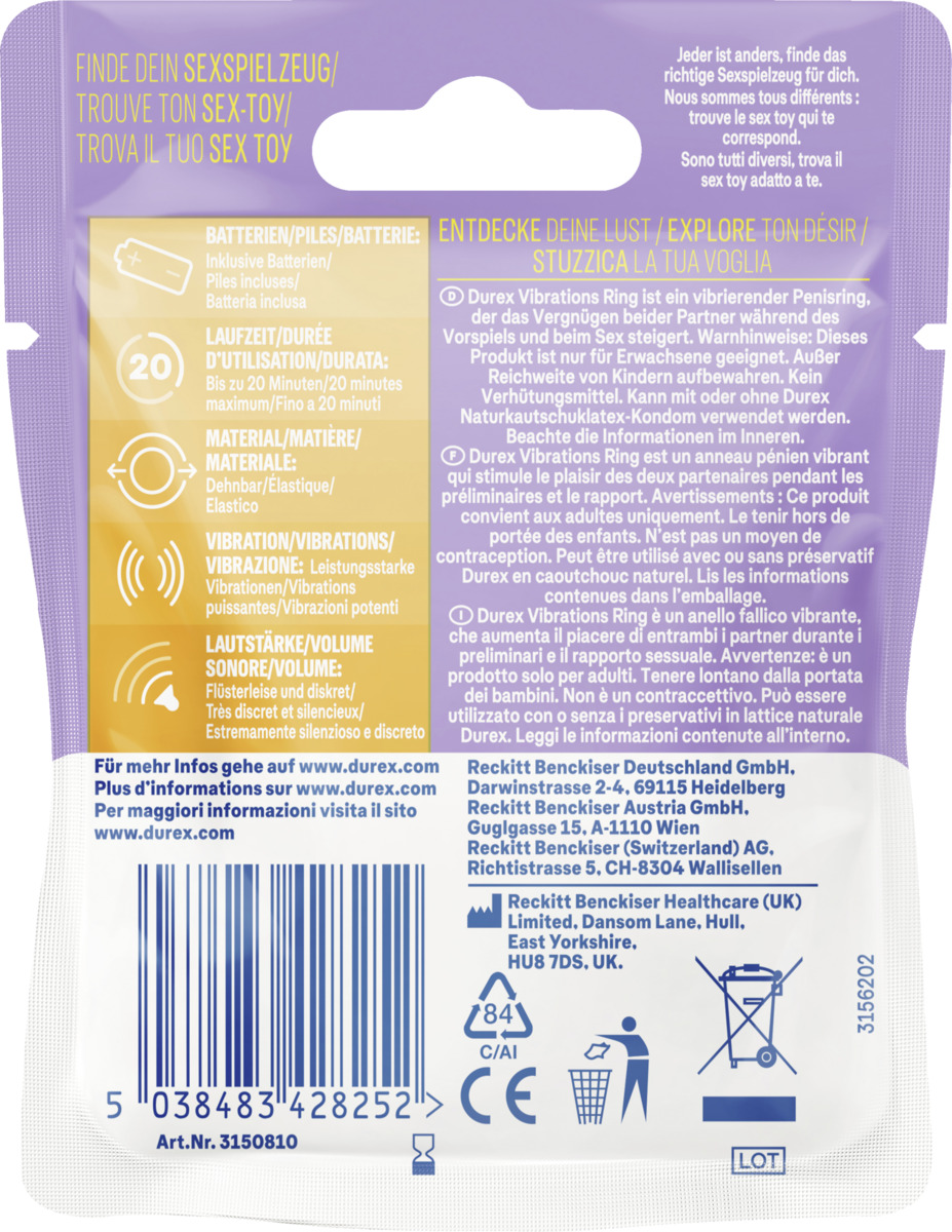 Bild 2 von Durex Vibrations Ring