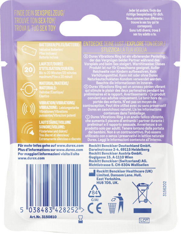 Bild 2 von Durex Vibrations Ring