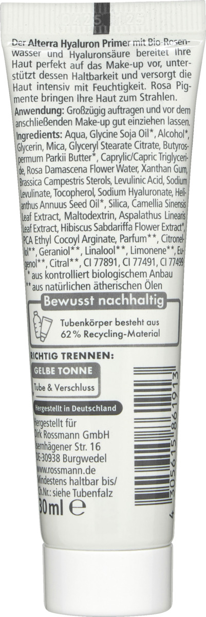 Bild 2 von Alterra NATURKOSMETIK Hyaluron Primer