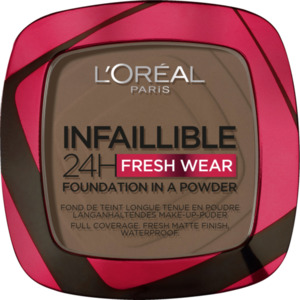 L’Oréal Paris Infaillible 24H Fresh Wear Make-Up-Puder 390 Ebony