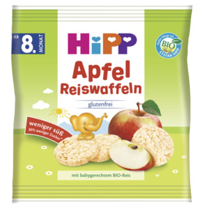 HiPP Bio Apfel Reiswaffeln, ab 8. Monat