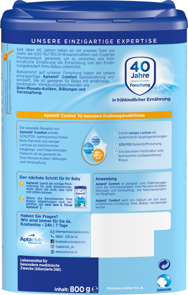 Bild 4 von Aptamil COMFORT von Geburt an