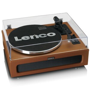 Lenco LS-430BN - Plattenspieler mit 4 eingebauten Lautsprechern versch. Ausführungen
