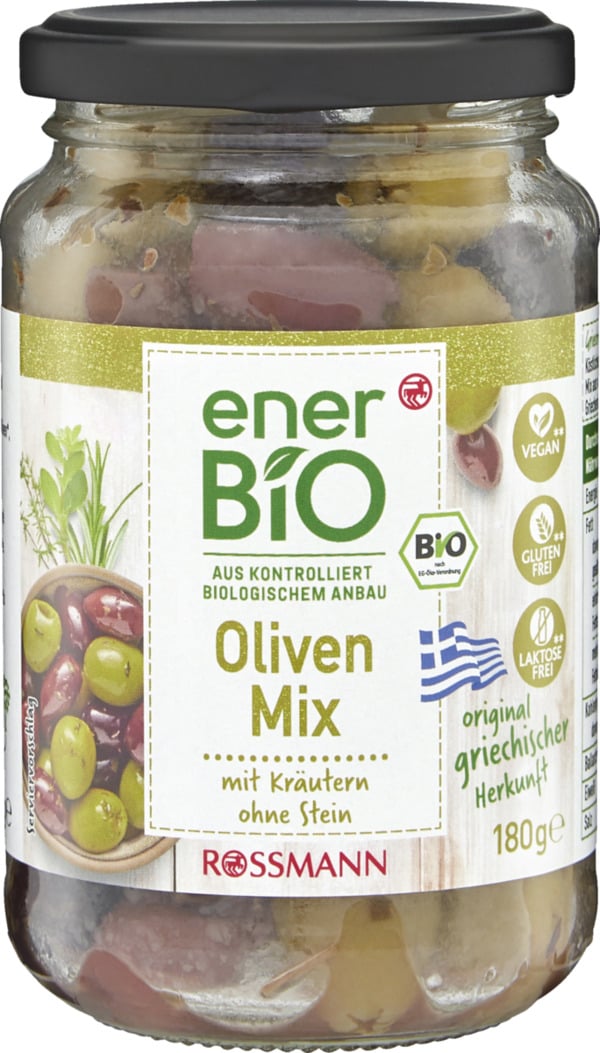 Bild 1 von enerBiO Oliven Mix in Kräutern