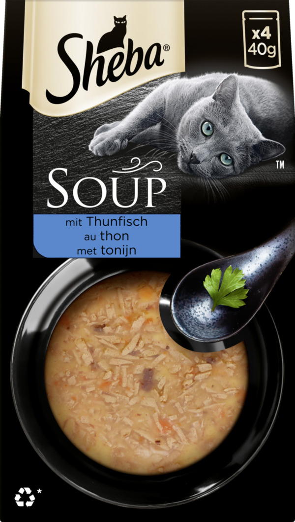 Bild 1 von Sheba Soup mit Thunfisch Multipack