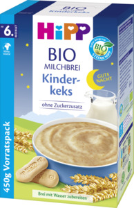 HiPP Bio Milchbrei Gute Nacht Kinderkeks ab 6. Monat