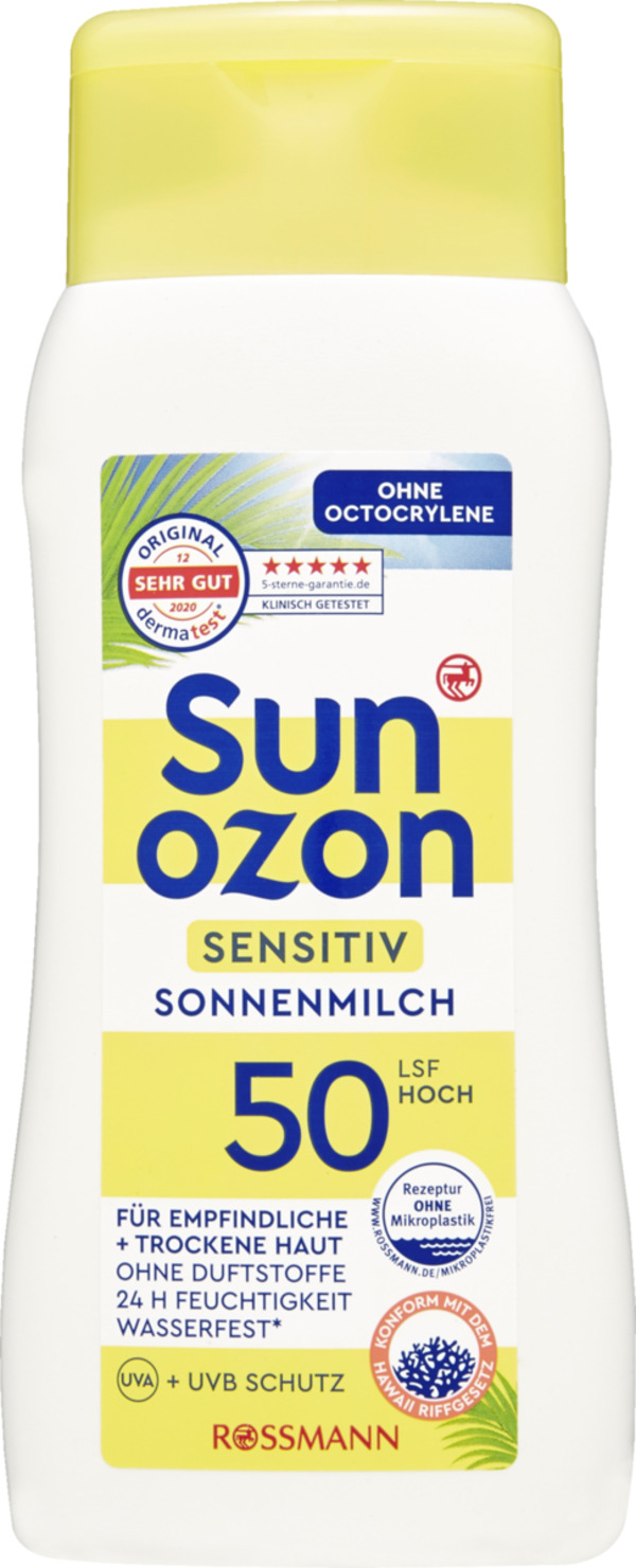 Bild 1 von Sunozon Sensitiv Sonnenmilch LSF 50