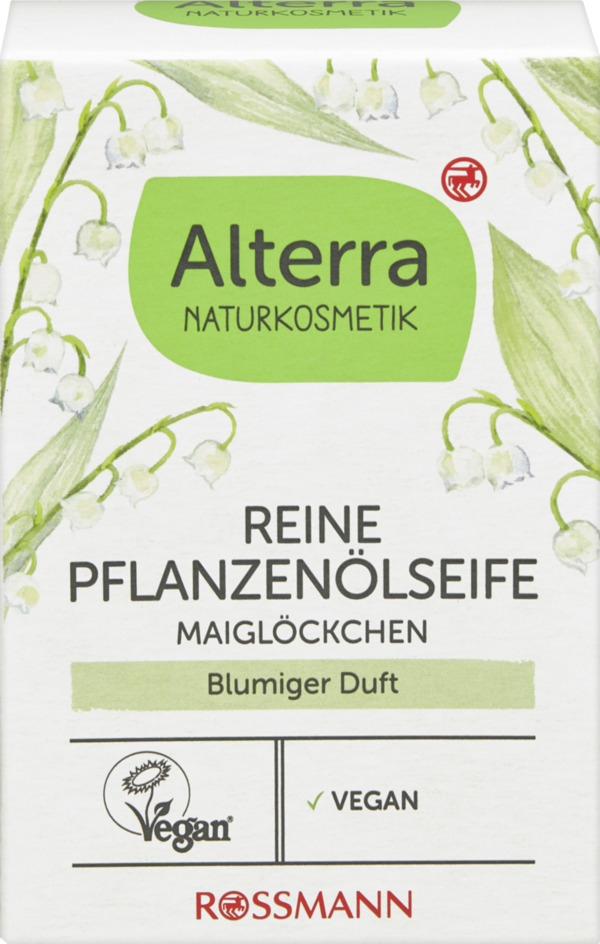 Bild 1 von Alterra NATURKOSMETIK reine Pflanzenölseife Maiglöckchen