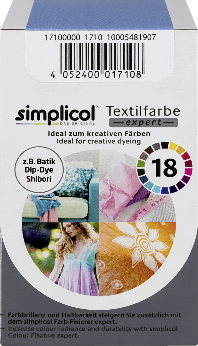Bild 2 von simplicol Textilfarbe expert Azur-Blau