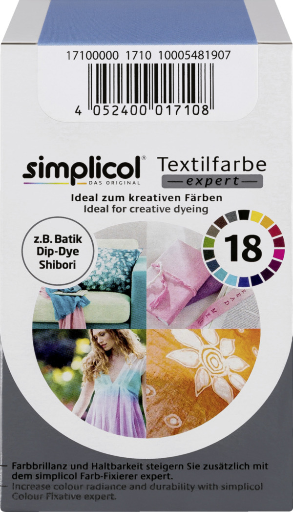 Bild 2 von simplicol Textilfarbe expert Azur-Blau