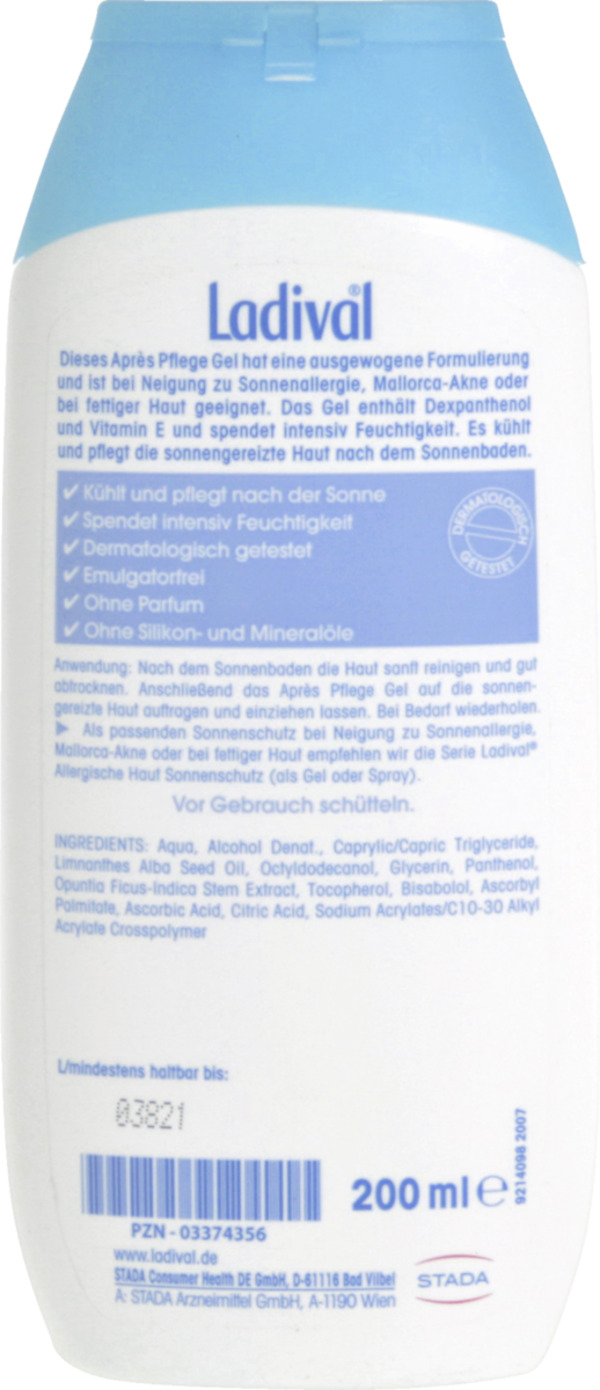 Bild 2 von Ladival Allergische Haut Apres Gel