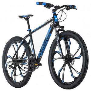 KS-Cycling Mountain-Bike 597M  26 Zoll Rahmenhöhe 4 cm 21 Gänge schwarz schwarz ca. 26 Zoll