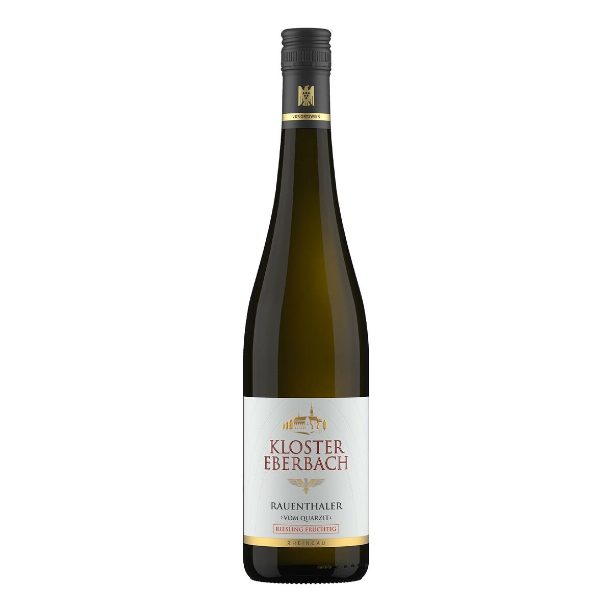 Bild 1 von 3 Flaschen Kloster Eberbach Rauenthaler Riesling Rheingau Qualitätswein weiß 8,0 % vol 0,75 Liter