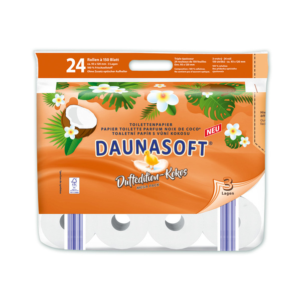 Bild 1 von Daunasoft Toilettenpapier