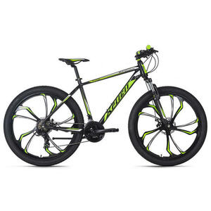 KS Cycling Mountainbike Hardtail Xplicit 27,5 Zoll Rahmenhöhe 46 cm 21 Gänge schwarz schwarz ca. 27,5 Zoll