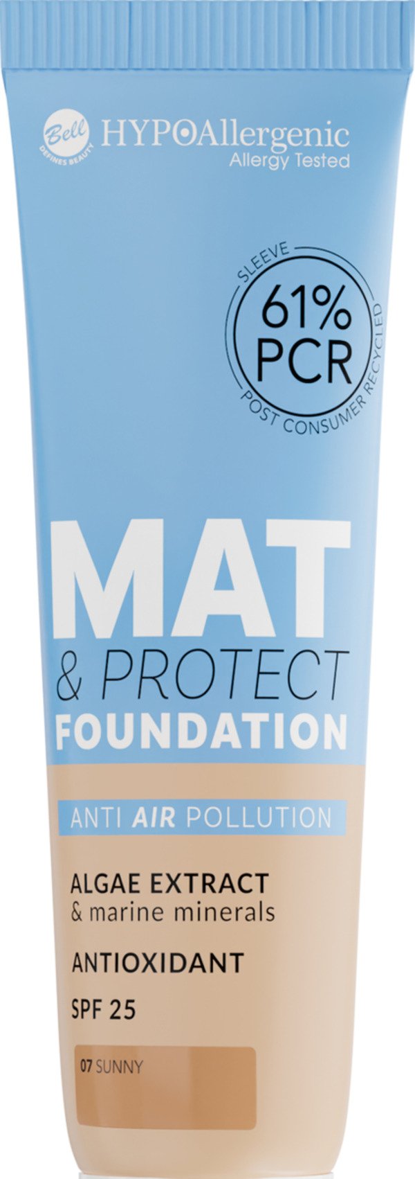 Bild 1 von HYPOAllergenic Mat & Protect Foundation SPF 25 07 Sunny, 30 g