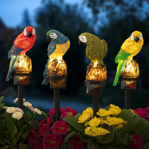 I-Glow LED-Solar-Papagei