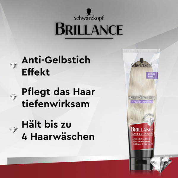Bild 4 von Schwarzkopf Brillance Haar Glossing Kühles Blond