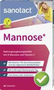 sanotact® Mannose+ Tabletten
