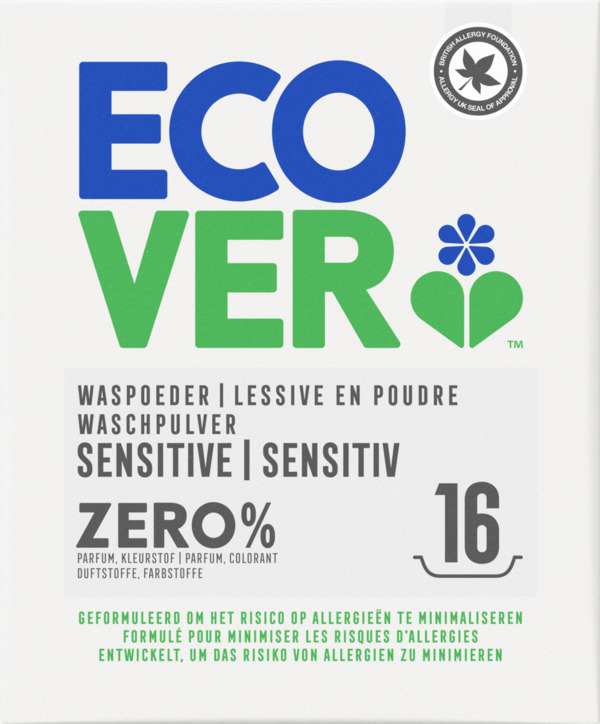 Bild 1 von Ecover Sensitivwaschpulver Zero% 16WL