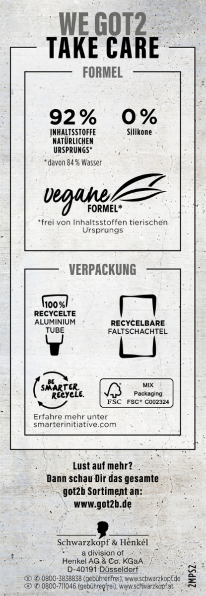 Bild 1 von Schwarzkopf got2b Dauerhafte Haarfarbe Edelmetall M71 Pearl Metallic Silber