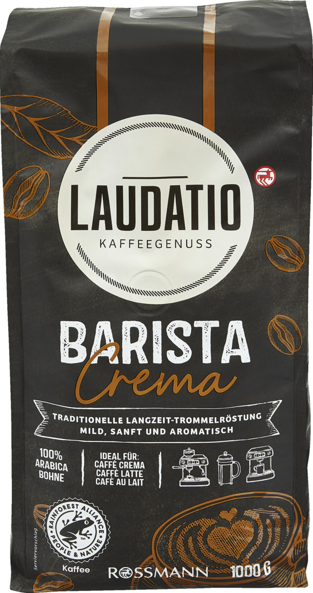 Bild 1 von LAUDATIO KAFFEEGENUSS Barista Crema