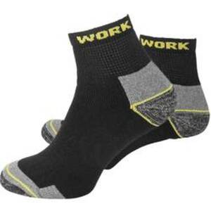 L+D WORK 25773-39-42 Socken kurz Kleider-Größe: 39-42 3 Paar