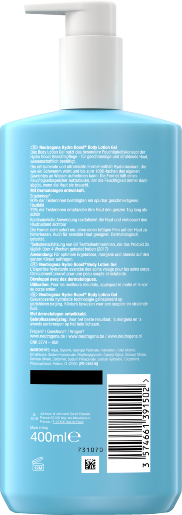 Bild 2 von Neutrogena Hydro Boost Body Lotion Gel