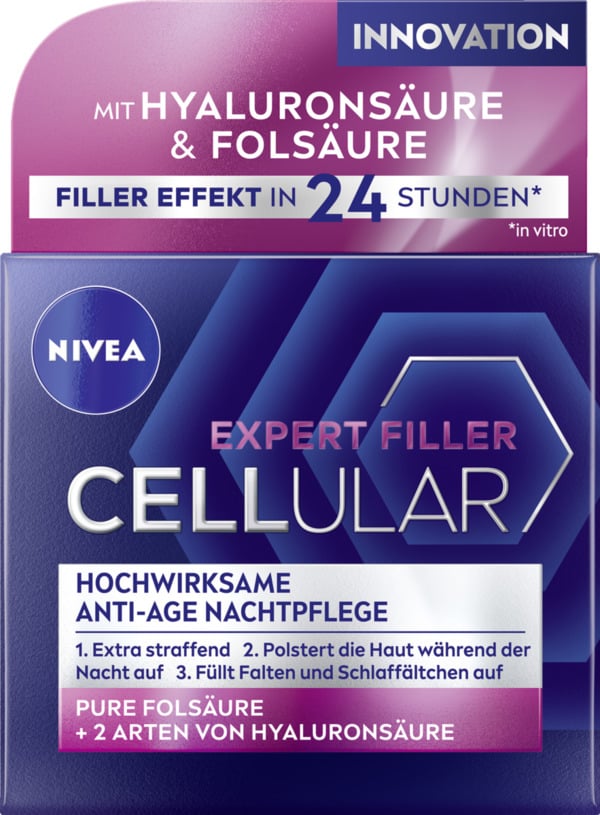 Bild 1 von NIVEA Expert Filler Cellular Hochwirksame Anti-Age Nachtpflege