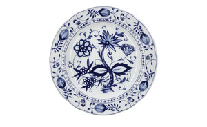 Kahla Speiseteller  "Rosella" Zwiebelmuster blau Porzellan Maße (cm): H: 2,5  Ø: [26.0] Geschirr & Besteck