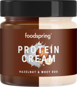 foodspring Protein Cream Haselnuss & Whey Duo