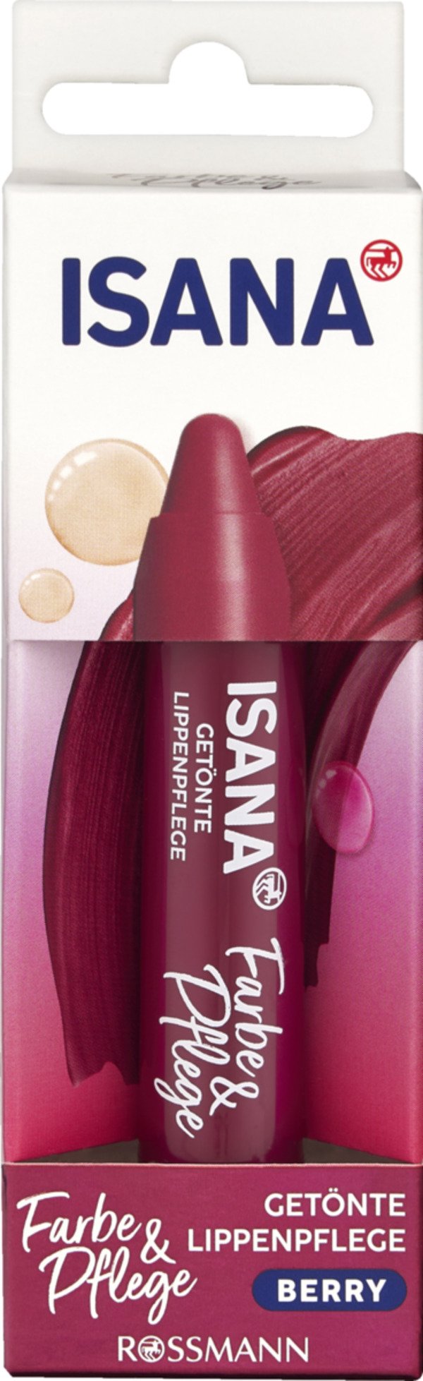 Bild 1 von ISANA getönte Lippenpflege Color 2 Care berry