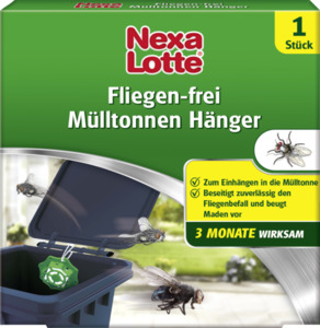 Nexa Lotte Fliegen-frei Mülltonnen Hänger